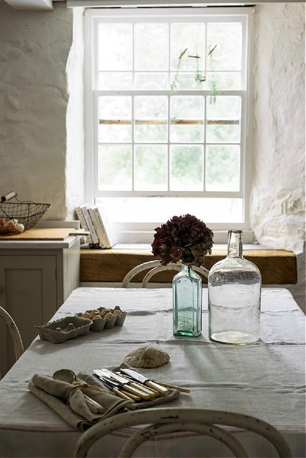 Texture von texture in deVOL kitchen with bespoke cabinets and English country authentic design, details, and craftsmanship.