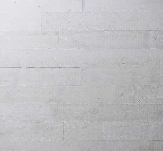 Stikwood Reclaimed Pine Wall Decor, Hamptons/White