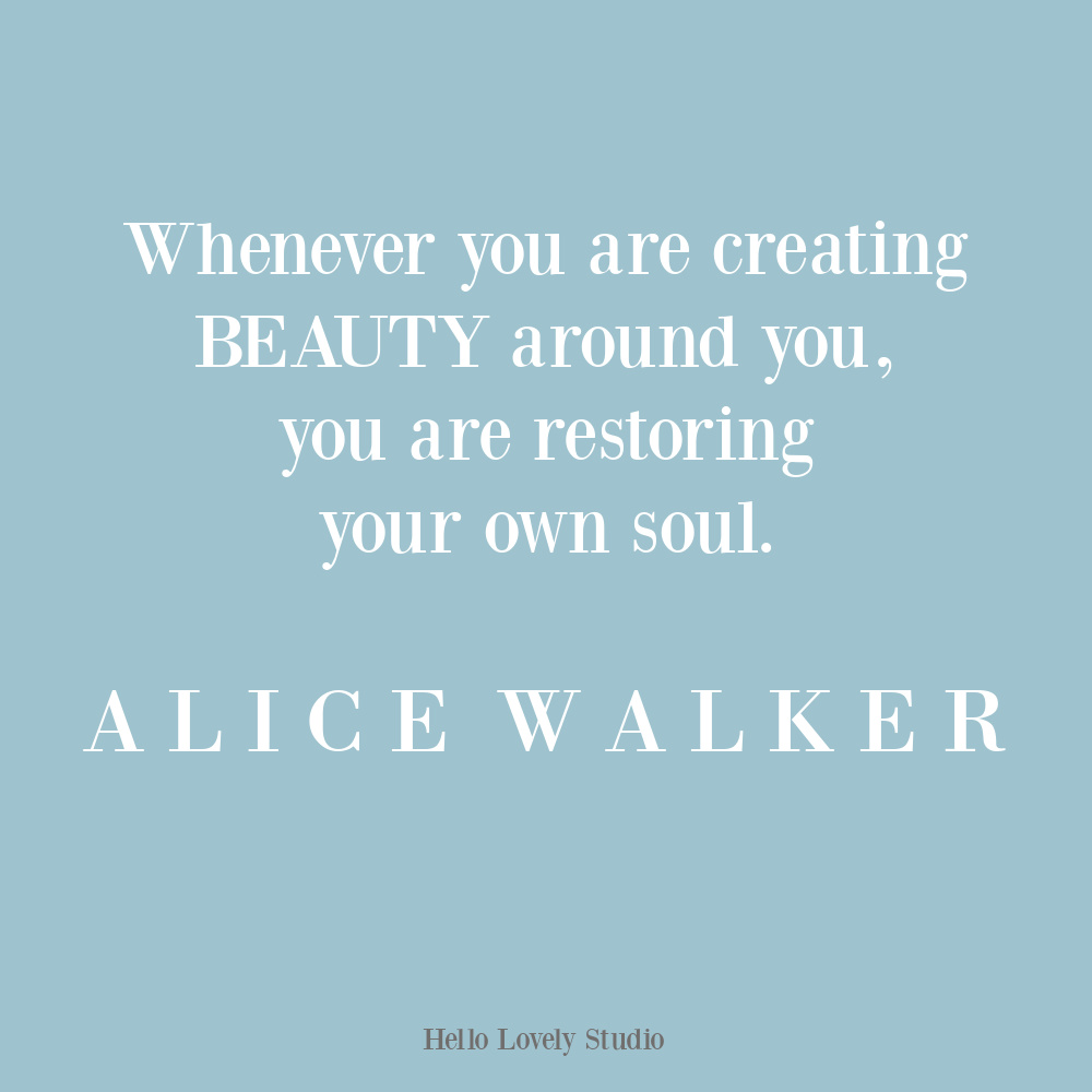 Beauty quote by Alice Walker on Hello Lovely Studio. #beautyquotes #soulfulquotes #alicewalker