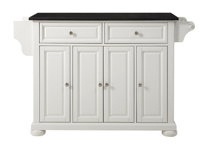 Chan Kitchen Island with Granite Top