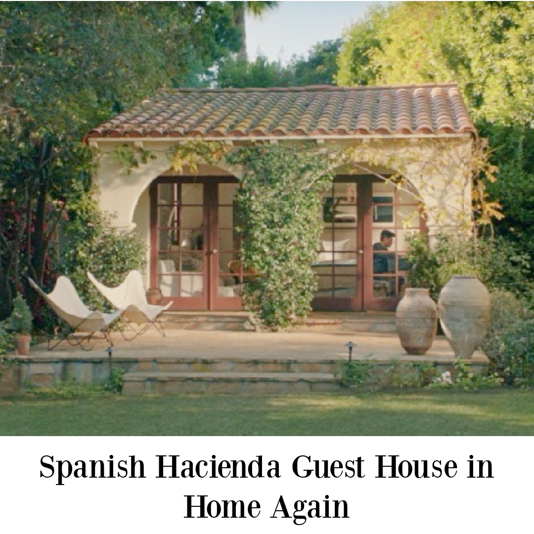 Guest house. Gorgeous interior in Reese Witherspoon's Home Again movie. Come get ideas to Steal this Look: Laid Back Cali Slightly Boho Chic in HOME AGAIN With Reese Witherspoon.