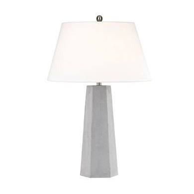 Concrete Pillar Table Lamp