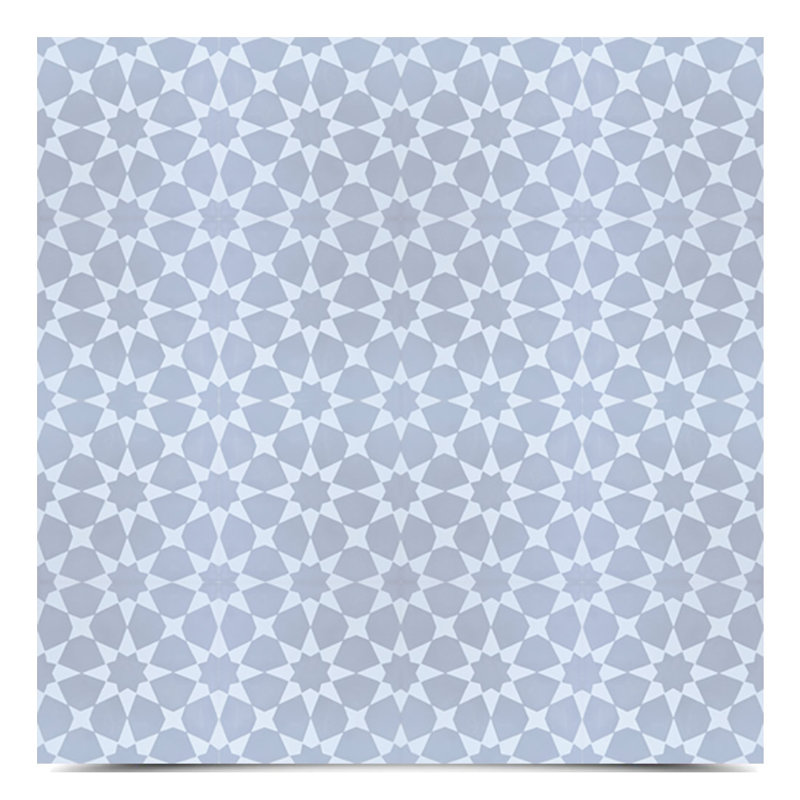 Medina 8" x 8" Cement Field Tile. #cementtile #flooring #encaustictile #tiledfloors